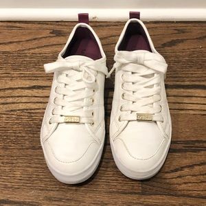 Beautiful Guess Sneakers, White, Size 5.5